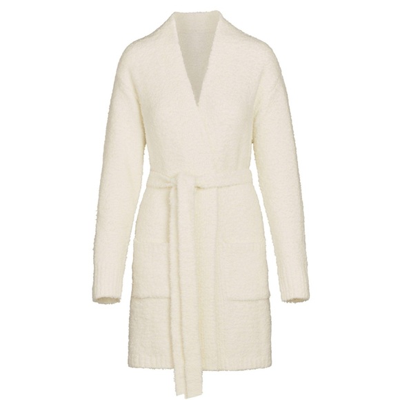 SKIMS Other - SKIMS Knit Short Robe in Natural